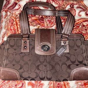 Brown Coach Bag